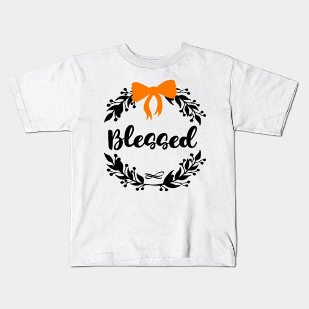 Blessed Kids T-Shirt by Shop Ovov